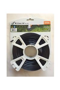 Stihl Misine Motorlu Tırpan Misina 3.3mm 38mt Siyah 4 Köşe