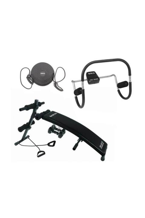 Delta Çok Fonksiyonlu Mekik + Egzersiz Seti -Bfyt 12