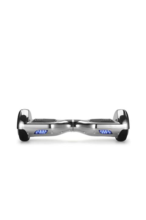 Smart Balance Elektrikli Kaykay Hoverboard 6.5 Inch Gümüs Parlak Kasa Akıllı Dengeli
