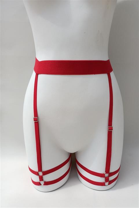 MADAME FREYA Soft Çift Bacak Detaylı Fantezi Jartiyer