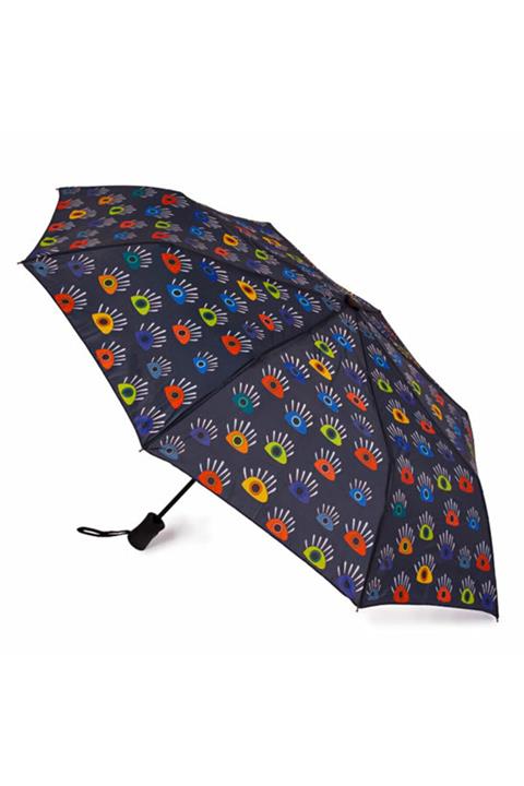 Biggdesign Unisex Lacivert Gözüm Sende Mini Şemsiye