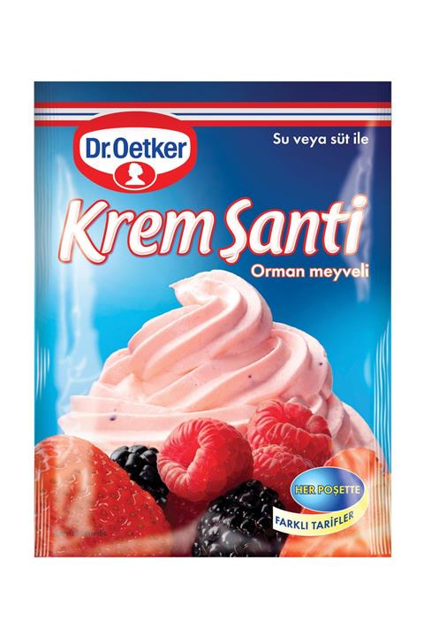 Dr. Oetker Dr.Oetker Krem Şanti Orman Meyveli 75 G