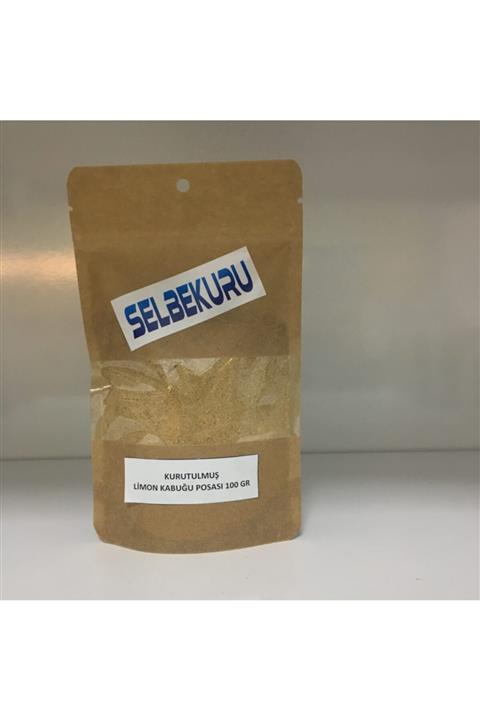 SELBEKURU Kurutulmuş Limon Kabuğu Posası 100 gr