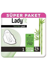 Lady Fit Ladyfit Bambu Ped Süper Normal 24 Ped