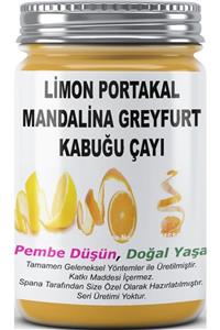 SPANA Ev Yapımı Katkısız Limon Portakal Mandalina Greyfurt Kabuğu Çayı55gr