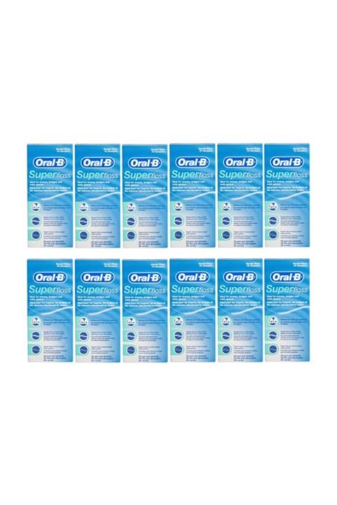 OralB Oral B Super Floss Diş Ipi 50 Adet X 12 Adet