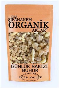 GLŞ ŞİFAHANEM ORGANİK AKTAR Günlük Sakızı Buhur Akgünlük 50g