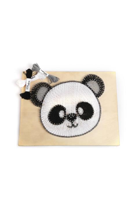 VEVE İDEA Strıng Art(ip Sanatı) Kendin Yap Panda Başlangıç Seti