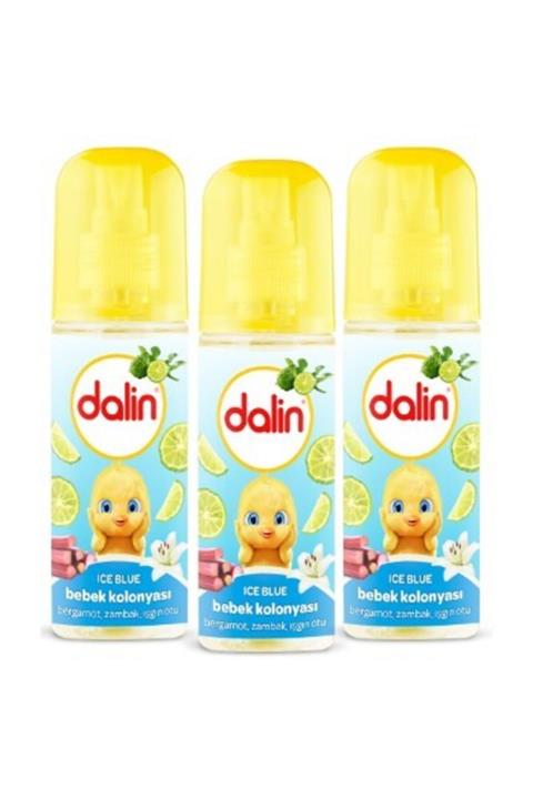 Dalin Bebek Kolonyası Ice Blue Kokusu 150 Ml X 3 Adet