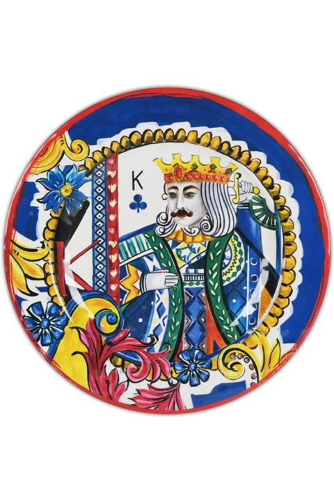 Baci Milano Regına Kral Yemek Tabağı 28 Cm