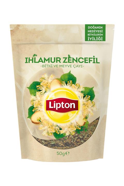 Lipton Ihlamur Zencefil Bitki Meyve Çayı 50 gr