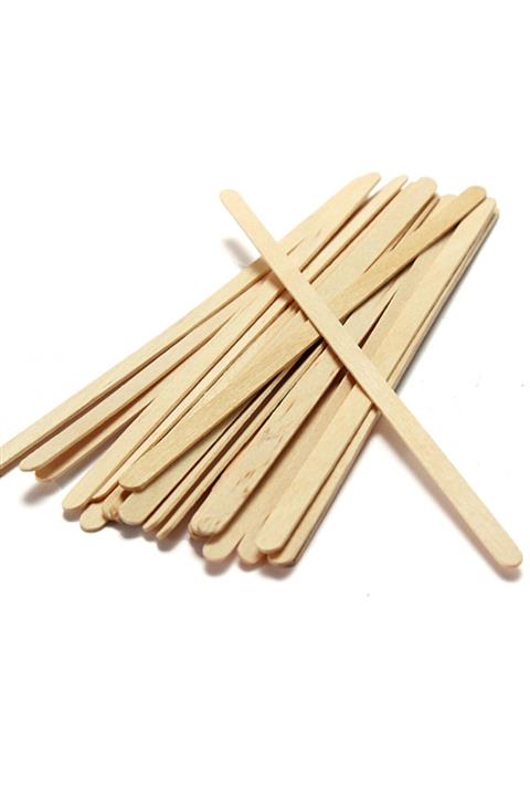 ERSİN AMBALAJ Ahşap Çay Kahve Karıştırıcı Tahta Kaşık 500 Adet 1 Paket