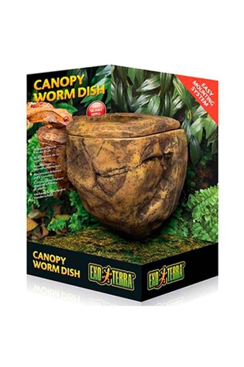 Exo Terra Teraryumlar Için Köşe Solucan Kabı
