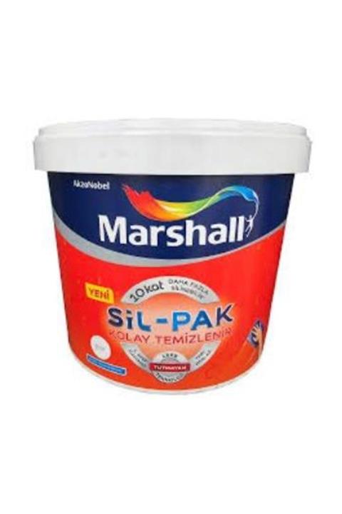 Marshall Sil-pak Silikonlu Yarı Mat Iç Cephe Duvar Boyası 2,5 Lt. Beyaz