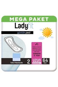 Lady Fit Ladyfit Günlük Ped Uzun 64 Ped