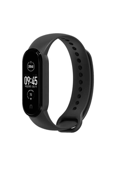 Ayzek Xiaomi Mi Band 5 Ve 6 Uyumlu Klasik Renkli Silikon Kordon