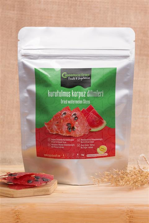 CAPPADOCİA DRİED FRUİTS Kurutulmuş Karpuz Dilimleri (50 Gr)