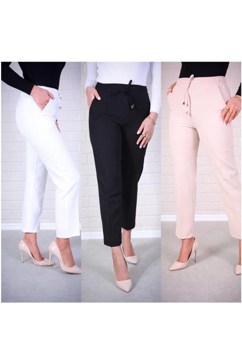 MODA NARE 3lü Kalem Paça Pantolon