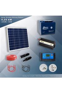 MAtech 0,25 Kw Solar Paket Sistem (250W/GÜN)