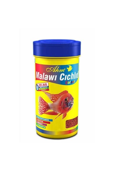 Ahm Malawi Cichlid Granulat Color Ciklet Renk Yemi 250ml