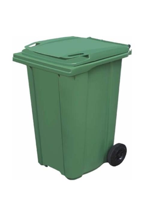 AHLAT METAL Plastik Çöp Konteyneri 240 lt