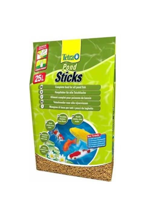 Tetra Pond Sticks Yeşil Havuz Balığıyemi 25l