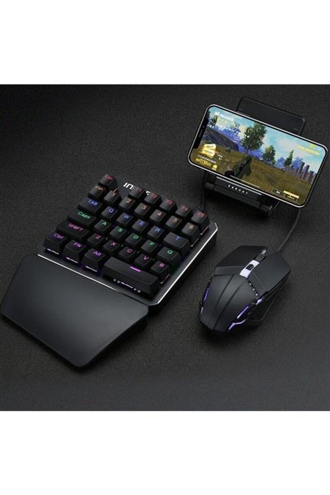 Jopus Sorcerer Gaming Set Klavye Ve Mouse Fare Seti Pubg Oyun Seti