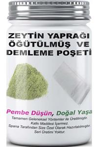 SPANA Zeytin Yaprağı Öğütülmüş Soğuk Bitki Çayları Ev Yapımı Katkısız 125gr