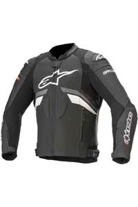 Alpinestars Siyah Deri Motosiklet Montu