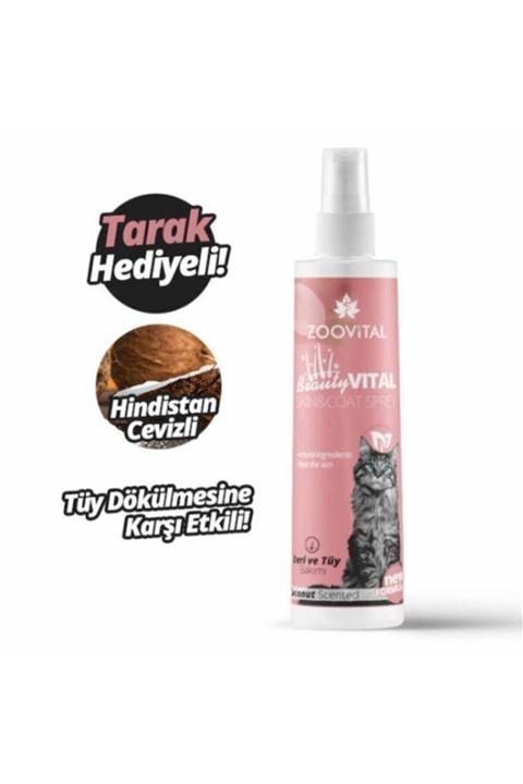 Zoovital Beautyvital Kedi Ve Köpek Deri Ve Tüy Bakım Spreyi 100 Ml