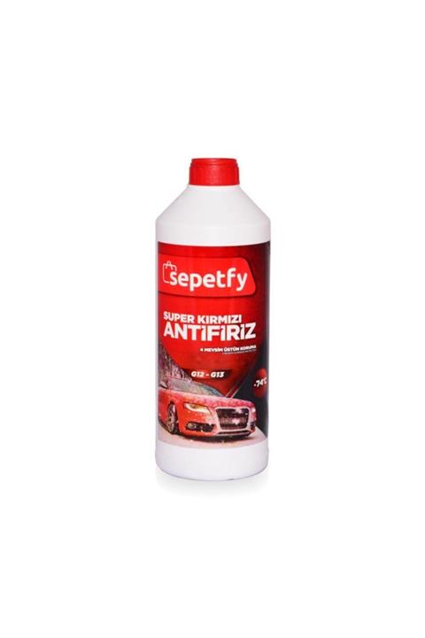Sepetfy 1,5 Lt. -74°c Süper Kırmızı Antifriz