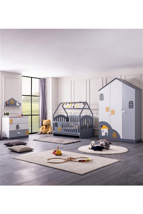 Setay Bebek Odası Dolce Montessori Bebek Odası 3lü Takım