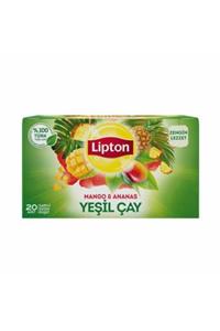 Lipton Yeşil Çay Mango & Ananas 20' Li Poşet