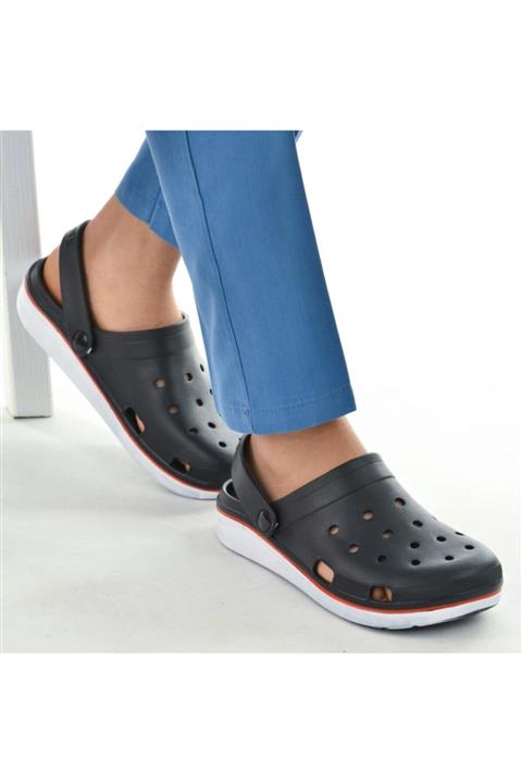 GEZER Lacivert Sabo Kroks Tarzı, Balıkçi, Yüzme, Medikal Hastane Terliği Doktor Ve Hemşire Terliği