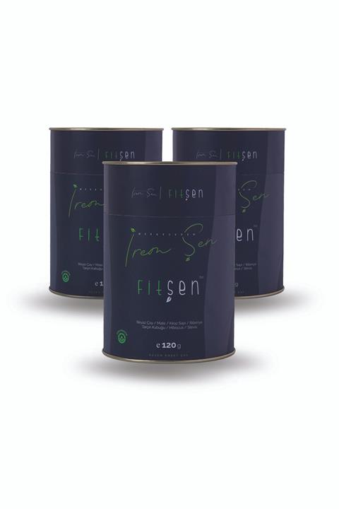 FİTŞEN Detoks Çayı 3'lü Avantajlı Paket 3 Aylık Toplam 180 Adet Detox Çayı Doğal Bitki Çayı 360 gr