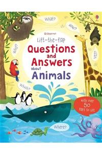 Usborne Yayınları Lift-the-flap Questions And Answers About Animals