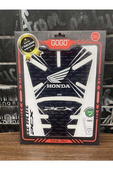 GOGOPREMİUM Honda Pcx 2021-2020 Tank Pad 7 Parça