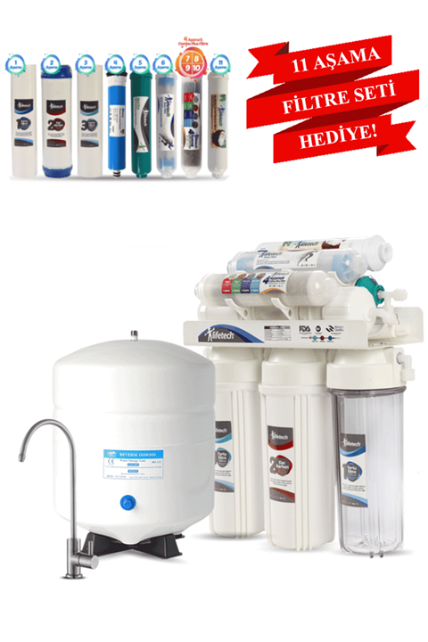 Lifetech Organic Plus 11 Aşamalı Su Arıtma Cihazı