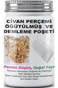 SPANA Civan Perçemi Öğütülmüş Soğuk Bitki Çayları Ev Yapımı Katkısız 125 Gr