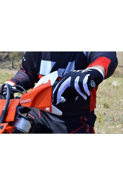 barkbusters Sabre Mx Enduro  Turuncu Beyaz El Koruma