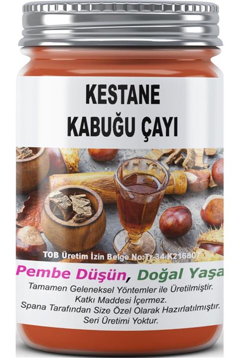 SPANA Kestane Kabuğu Çayı Ev Yapımı Katkısız 125gr