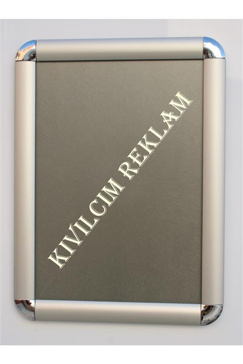 KIVILCIM PLASTİK VE REKLAM ÜRÜNLERİ A4 Alüminyum Rondo Çerçeve