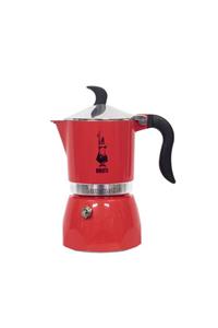 Bialetti Fiametta Moka Pot Kırmızı 3 Cup