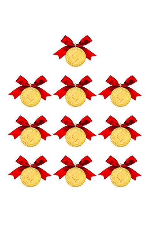 Ahlatcı Sarrafiye-10 Adet Eski Tarihli Tam Altın