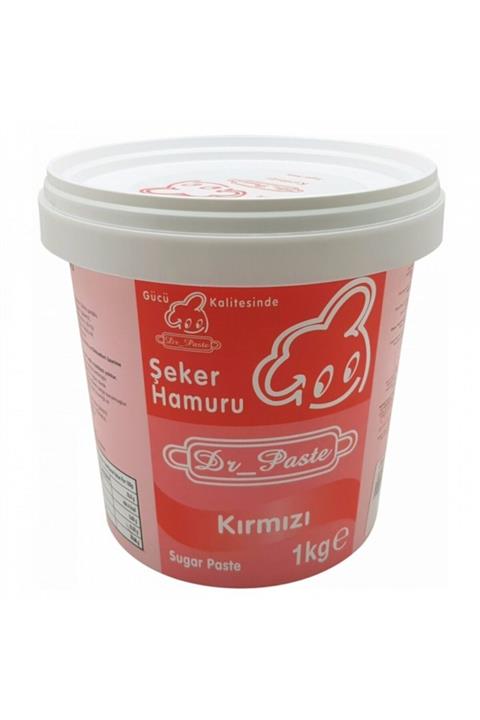 Dr.Paste Kırmızı Şeker Hamuru 1 kg