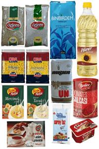 MARKETCİ RAMAZAN PAKETİ Ramazan Paketi Erzak Yardım Kolisi Paketi 13 Parça