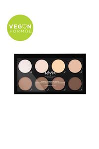 NYX Professional Makeup Aydınlatıcı & Kontür Paleti - Highlight & Contour Pro Palette 208 g 800897836245