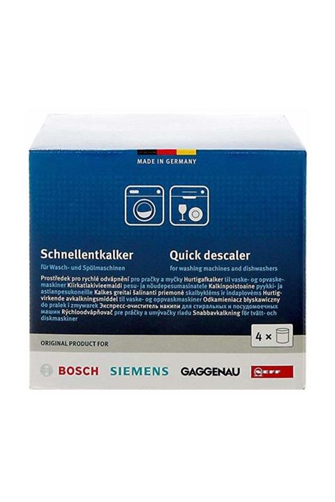 Bosch Çamaşır Ve Bulaşık Makineleri Için Kireç Çözücü 4'lü