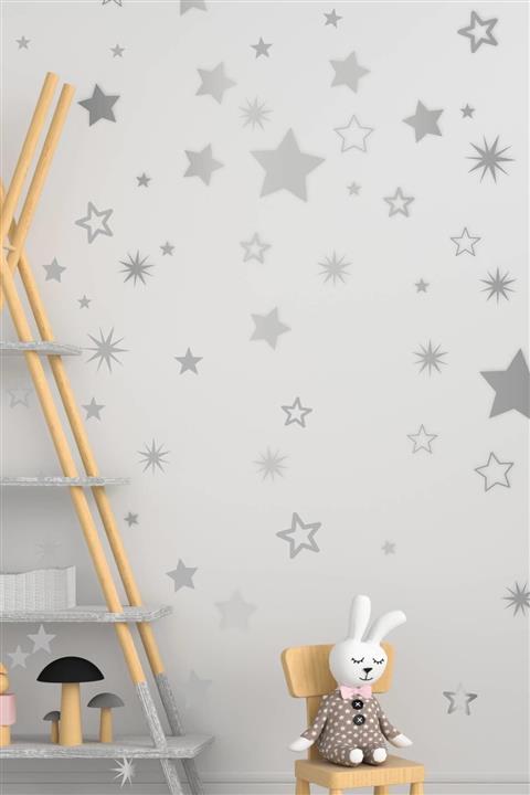 MSticker Yıldız Duvar Sticker 3-4-5 cm 150 Adet