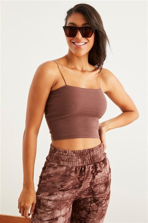 Curly Kahve, Ip Askılı Büstiyer